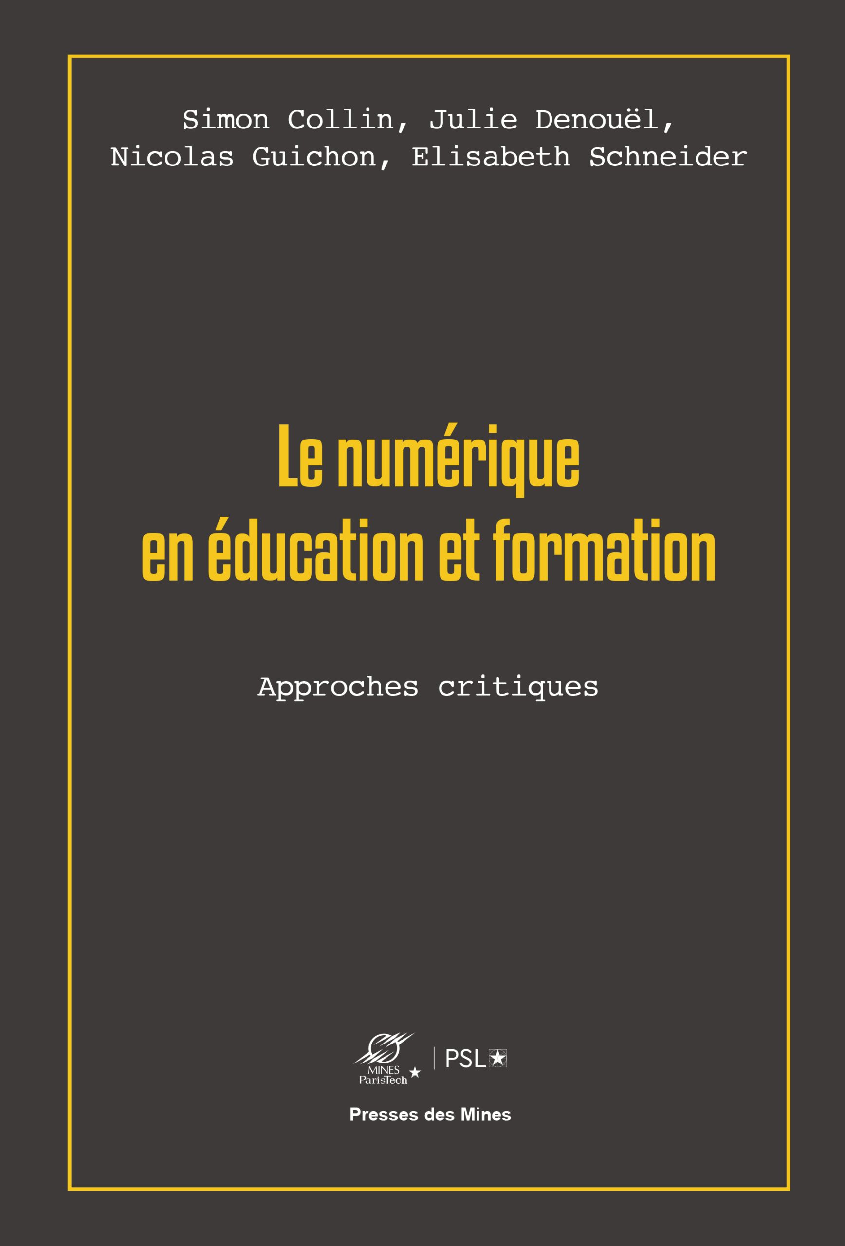 Le numérique en éducation et formation